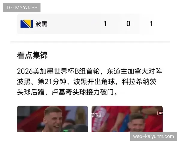 波黑1-1加拿大回顾:B组首轮拿到重要一分 波黑1-1加拿大回顾:B组首轮拿到重要一分